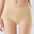 thumbnail image 6 of Jalioing Seamless Underwear Women's Breathable Mid Waist Full Coverage Briefs Underpants Soft Stretchy Panties, 6 of 8