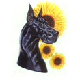 thumbnail image 3 of CafePress - Black Great Dane W/ Sunflowers Large Mug - 15 oz Ceramic Large White Novelty Mug, 3 of 6