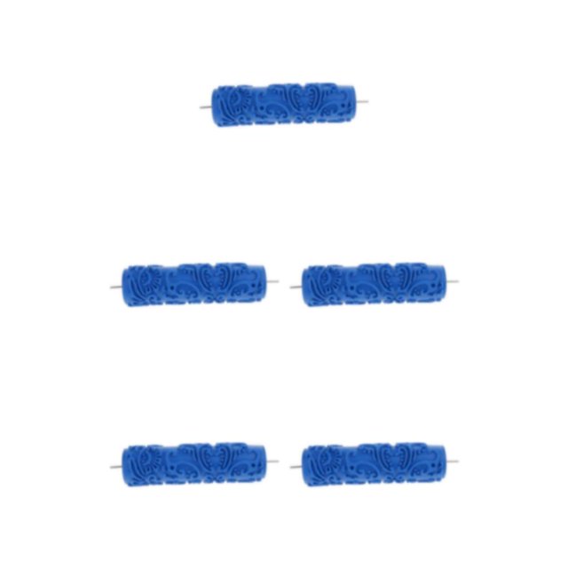 Maytalsory 7 Mur Empaistic Peinture Rouleau Outil Décoration pour Modèle Machine Bleu Type 7 5Set