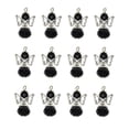 thumbnail image 2 of segolike 24Set Angel Charms Dangles Glass Beads Pendants DIY Bracelets Jewelry Crafts, 2 of 9