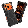 thumbnail image 1 of Mr. Gadgets Funda De Uso Rudo Para iPhone, Diseño Magnetico, Case Transparente De Acrilico Epoxi, Tecnología Ultra Bounce, Anti-caídas Compatible Con iPhone 17 Pro Max Color Negro, 1 of 7