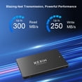 thumbnail image 2 of KEXIN 64GB SATA III 2.5" Internal SSD, 3D NAND Flash, up to 300MB/s, Performance Upgrade for PC Laptop, 2 of 7