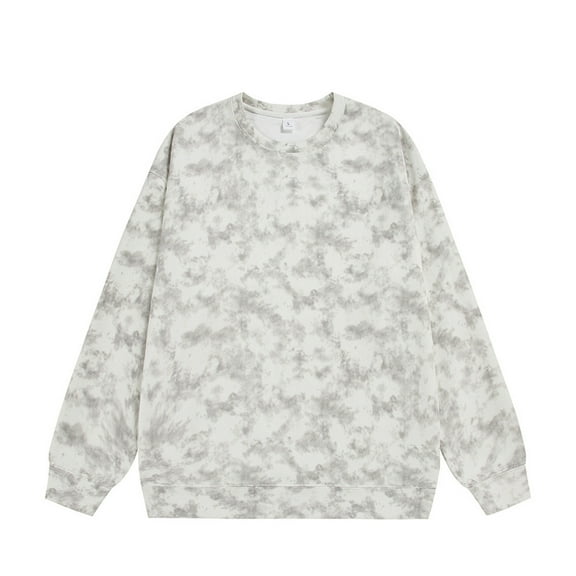 Maean Mens Big and Tall Sweatshirt Baggy Crew Neck Pullover Tops Casual Fall Winter Sweat Shirts