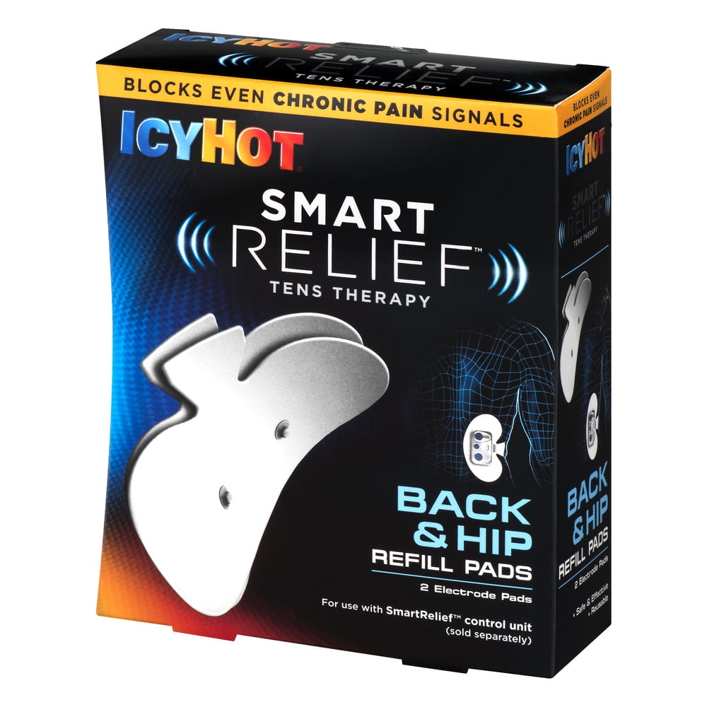 Icy Hot Smart Relief Tens Therapy Back & Hip Refill Pads, 2 Ct