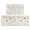 Pioneer Flower Floral-3, variant on Pioneer Flower Floral Print Pattern Kitchen Rugs Sets Of 2, Anti Fatigue Non Slip Washable Floor Mats for Kitchen Sink Laundry, 17X30 Inch 17X47 Inch