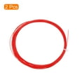 thumbnail image 3 of Uxcell 10M 0.7mm High Elastic Nylon Badminton Racket String Racquet Line, Red 2 Pack, 3 of 6