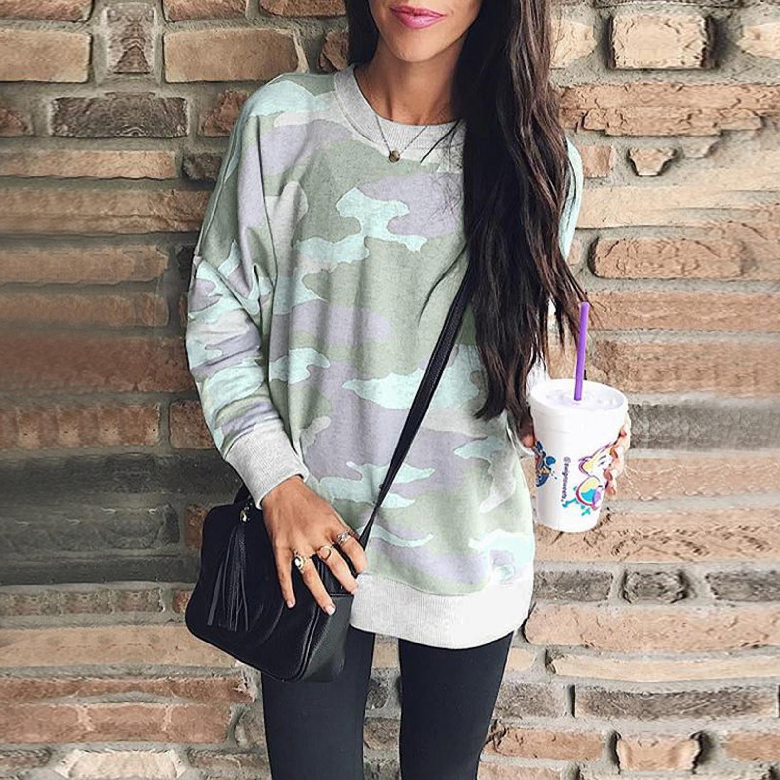 Women Style Fashion Camouflage Print 