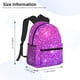 thumbnail image 2 of Easygdp Pink Purple Glitter Mochila Casual para Portátil, Mochila para Escuela, Viajes, Negocios, 2 of 5