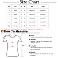 thumbnail image 2 of Femmes Tops Robe Décontractée Col Rond Imprimé Manches Courtes T-Shirts en Vrac Confortable d'Été Sortant Chemise Tee-Shirt, 2 of 6
