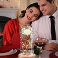 thumbnail image 5 of Rosa de La Bella y La Bestia JanHm Rosa Eterna Galaxia Con Luz LED, 5 of 5