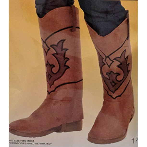Amscan Cowboy Boot Covers Male