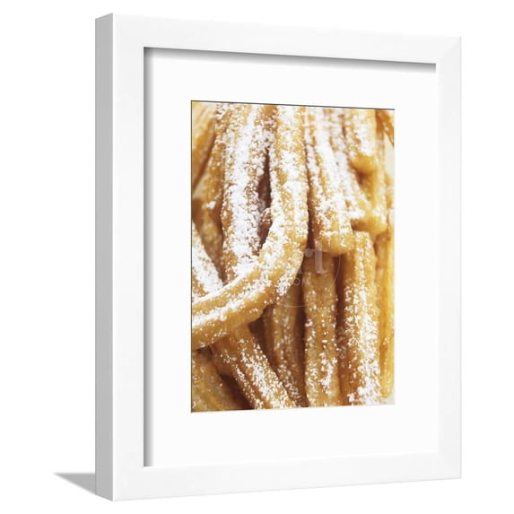 Churros Spanish Fried Pastry Snack, Framed Art Print Wall Art Sold by Art.Com