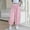 A_ Pink, variant on Big Kids Boys & Girls Icy Silk Quick Dry Jogger Pants, Anti Mosquito UV Protection Long Trousers, Elastic Casual Pants Black 7 Years