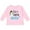 AD-Pink, variant on Inktastic Up to Snow Good with Snowman and Snowflakes Boys or Girls Long Sleeve Toddler T-Shirt