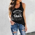 thumbnail image 3 of Tank Tops for Women Country Music and Graphic Loose Fit Casual Scoop Neck Sleeveless Shirt Summer Cami Tanks, 3 of 5