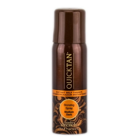 Dark Tan Combo - Body Drench Quick Tan Instant Self Tanner Bronzing Spray ( 2 oz - Medium Dark)