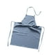 thumbnail image 4 of Delantal de cocina Perfecl Delantal artístico con babero azul 78 cm x 63 cm, 4 of 8
