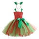 thumbnail image 2 of Vestido de tutú navideño para niña pequeña, vestido sin mangas para desfile, vestido de disfraz de cosplay para fiesta de Navidad, 2 of 6