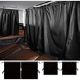 thumbnail image 2 of shiyou-Set of 3 Car Privacy Curtains, Car Window Covers for Sleeping in Car for Camping SUV Van, Include 1 Rear Seat Divider Curtain & 2 Side Windows Divider Curtain Baby Shades, Black,(RX-032-US), 2 of 4