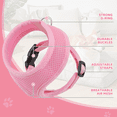 thumbnail image 6 of Magshion No Pull Mesh Dog Harness, Pet Vest Adjustable Breathable Harnesses for Dogs Walking, Pink XS, 6 of 8