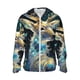 thumbnail image 1 of Fotbe Colorful Stained Glass Deer Chaqueta con Protección Solar UPF 50+ para Hombre y Mujer, Camisa con Capucha y Bolsillos-X-Large, 1 of 7