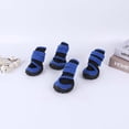 thumbnail image 5 of 4pcs Rugged Autumn and Winter Sole Shoes Dog Leg Cover Outdoor Pet Rainshoes Pet Supplies Dog Booties Dog Shoes RED XXL, 5 of 8