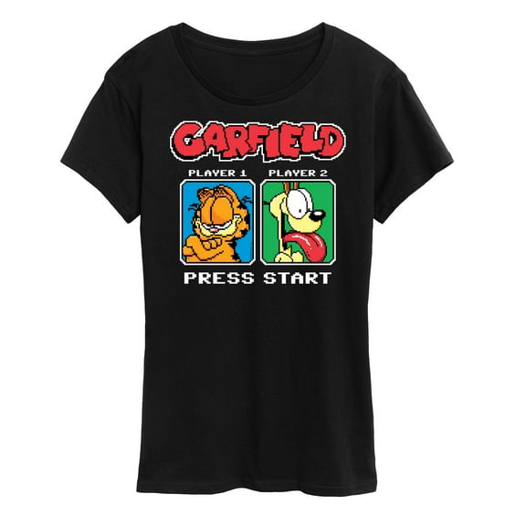 Garfield - Game On - Women's Short Sleeve Graphic T-Shirt