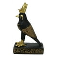 thumbnail image 4 of Ancient Egyptian God Of The Sky Horus Falcon Miniature Figurine Heru 3"H, 4 of 8