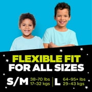 Ninjamas Boys Bedwetting Nighttime Underwear, Size S/M (37-90 lbs), 88 Count (Select for More Options)