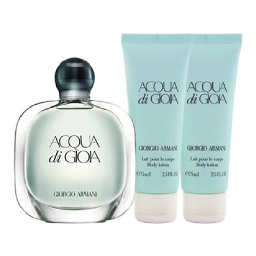 Giorgio Armani Giorgio Armani Acqua Di Gioia Perfume Gift Set For Women 3 Pieces Walmart Com Walmart Com