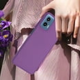 thumbnail image 2 of New Frontier Shock Resistant Cell Phone Case for Motorola Moto G 5G 2024, Purple, 2 of 6