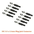 thumbnail image 1 of 10 Pairs 2.5mm X 5.5mm DC Male Jack Plug Female Socket Panel Mount Connector Diy, 1 of 7