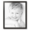 thumbnail image 2 of ArtToFrames 21x25 inch Raw Edge Black Picture Frame, Black MDF Poster Frame (4460), 2 of 8