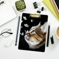 thumbnail image 6 of FMSHPON Cartoon Cat Butterfly Clipboard Hardboard Wood Nursing Clip Board and Pull for Standard A4 Letter 13x9 inches, 6 of 7