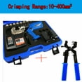 thumbnail image 4 of TOPCHANCES Rechargeable Hydraulic Plier, Battery Powered Electric Hydraulic Plier, Terminal Cable Wire Fiber Crimper, 10-400mm² Crimping Range, 4 of 12