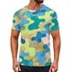 thumbnail image 2 of Ceisia Men's Slim Fit Glitter Camouflage Print Crew Neck Short Sleeve Casual T-Shirt Gifts, 2 of 9