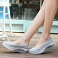 thumbnail image 2 of asdoklhq Women's Slippers, Women's Shoes Platform Sneakers Platform Women's Single Shoes Rocking Shoes Women, 2 of 4