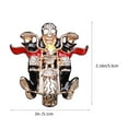 thumbnail image 2 of Shisuyan Halloween Themed Skull Motorcycle Brooch Pin For Women Unique Costume Accessory Lightweight Design For, 2 of 9