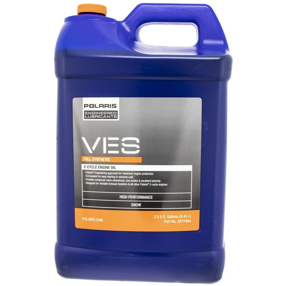 Polaris 2877884 VES 2.5 Gallons Full Synthetic Oil Snowmobiles