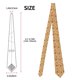 thumbnail image 2 of Fotbe Various Bread Corbata Clásica para Hombre con Estampado – Corbata de Seda Jacquard Tejida, para Negocios, Bodas y Eventos Formales, 2 of 7