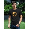 thumbnail image 2 of Sun Eclipse And Flare T-Shirt Men -Image by Shutterstock, Male Small, 2 of 4