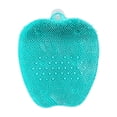 thumbnail image 2 of Xihbxyly Esterilla de Masaje para Pies, Exfoliante para Callos, con Ventosa, para Aliviar El Estrés, Mejorar La Circulación y Aliviar La Fascitis Plantar, Color Azul, Verde, Blanco y Café, 27,5 X 24,, 2 of 4