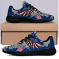thumbnail image 3 of Memorial Day Veteran Eagle Blood Sweat and Tears I Own Forever The Title US Veteran Shoes Sneakers Black Size 11, 3 of 7