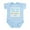 Sky Blue, variant on CafePress - Rock Out With Your Blocks Out Infant Bodysuit - Baby Light Bodysuit, Size Newborn - 24 Months
