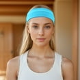 thumbnail image 6 of Unique Bargains Ergonomic Design Headband Elastic Headband for Sport Sky Blue 1 Pc, 6 of 6