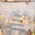 thumbnail image 2 of TIELUTT Christmas Decorations Tree Ornament Patterned Hanging Accessories Small Chain for Hanging Crafts Clear to Hang Elastic String for Bracelets Flocked Garland Oblong Pendant Beads, 2 of 2