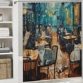 thumbnail image 6 of Patifu Cute Cat Bathroom Décor Set with Hooks, Graphic Print Polyester Stylish Shower Curtain, Home Bathtub Decoration Washable Shower Curtain - 100% Polyester Fiber 36"x72, 6 of 7