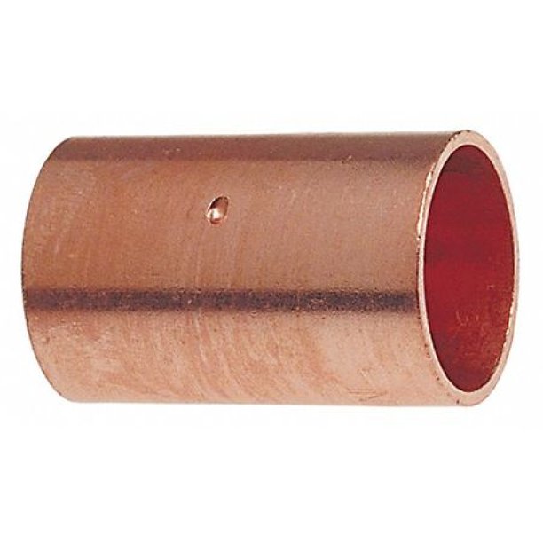 NIBCO 600 5/8 5/8" NOM C Copper Coupling with Stop