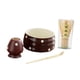 thumbnail image 3 of Juego de batidor de matcha, utensilios para la del té matcha, cuenco de cerámica para la del té japonés, cuchara de bambú para la Rojo, 3 of 9