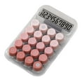 thumbnail image 2 of Calculadora mecanica CUTICAT antideslizante de fondo transparente 10 dígitos rosa, 2 of 8